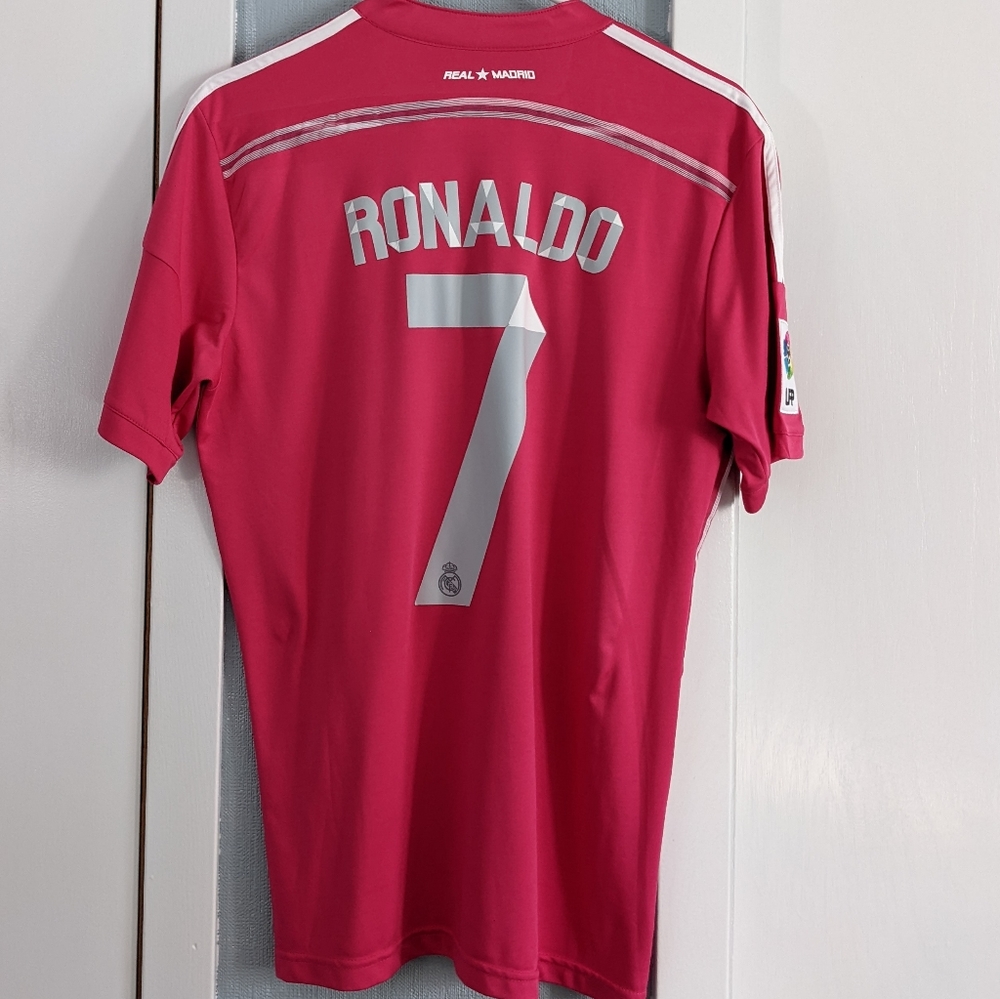 2014/15 Real Madrid jersey #7 Cristiano Ronaldo - Size S - Adidas